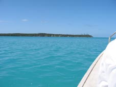 on the boat